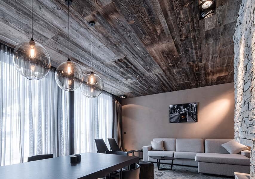 Потолки для Loft интерьеров